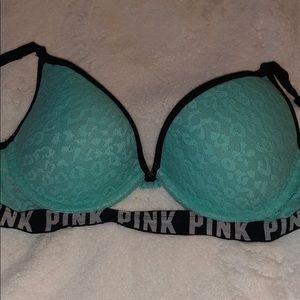 Teal Victoria’s Secret PINK Bra